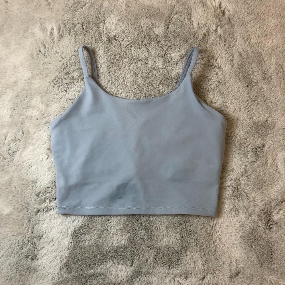 Light Blue Women’s Cropped Top
